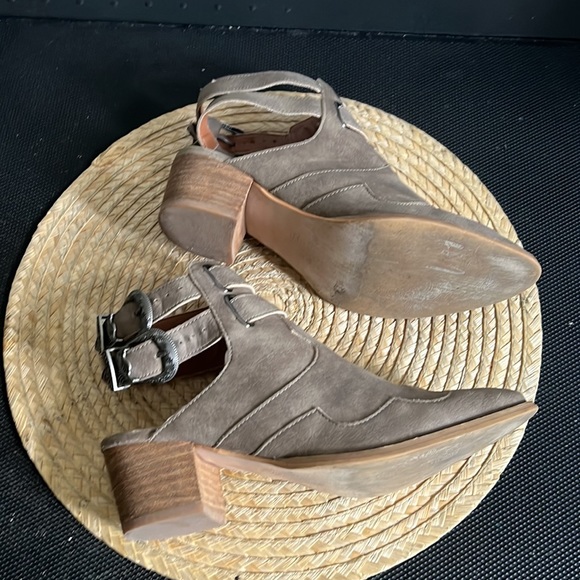 Mi.im leather Western Buckle Sandals Boots Size 7.5 - Picture 6 of 16